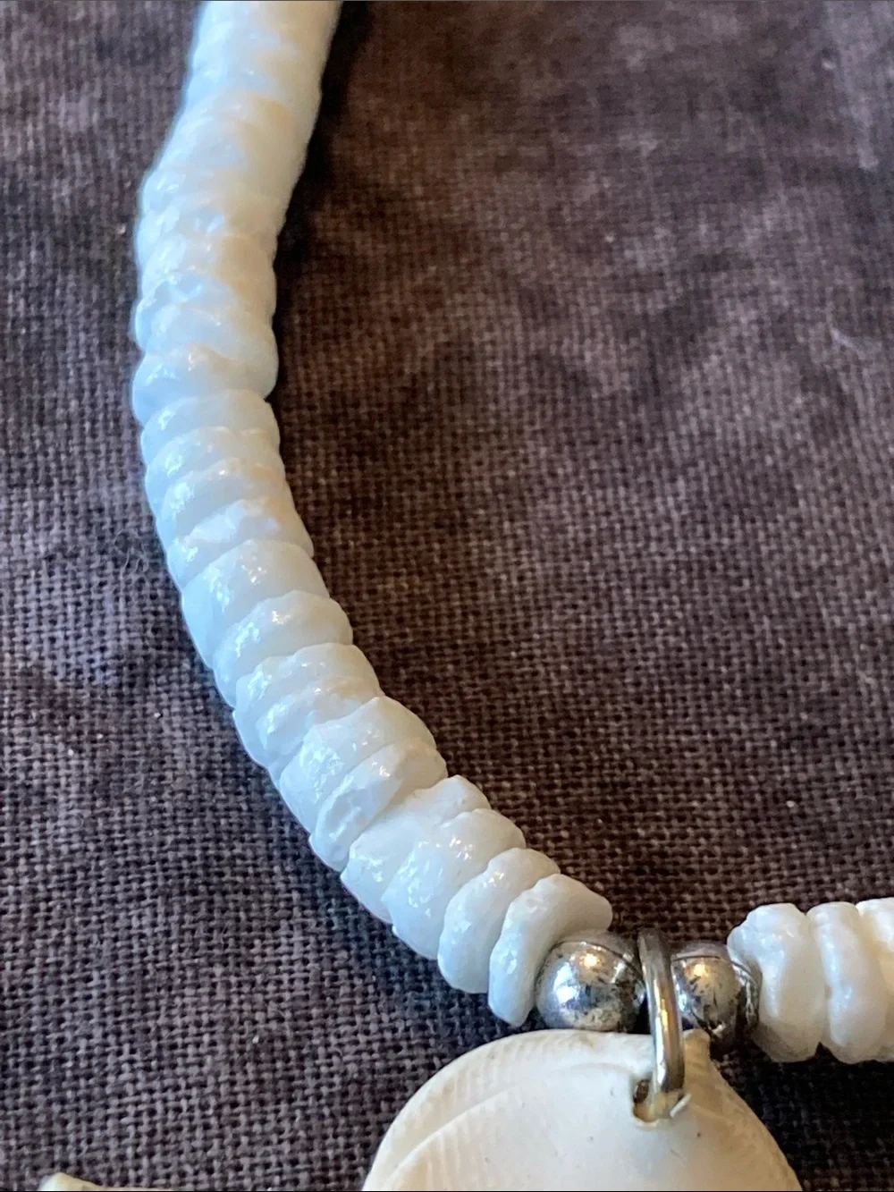 Handmade White Flower Necklace with Earrings and Bracelet Boho Style